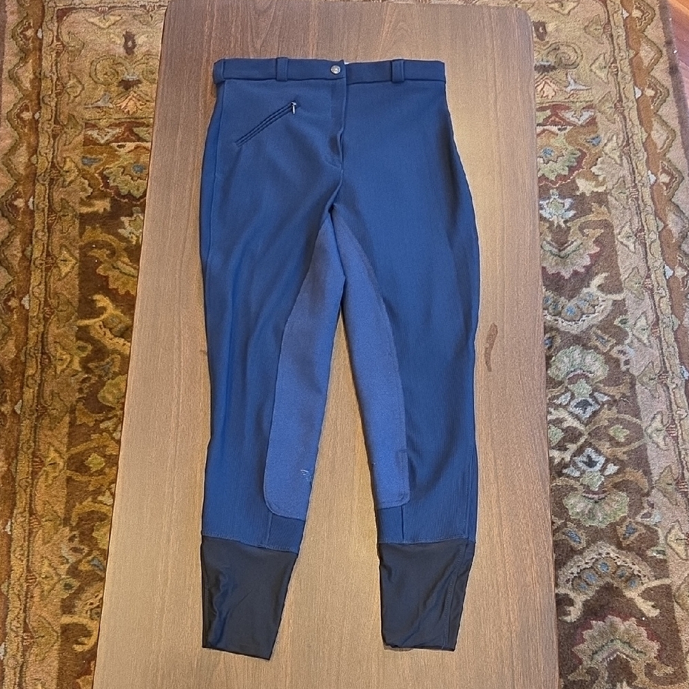 TuffRider Ribbed Full Seat Breeches Size 30 NWT